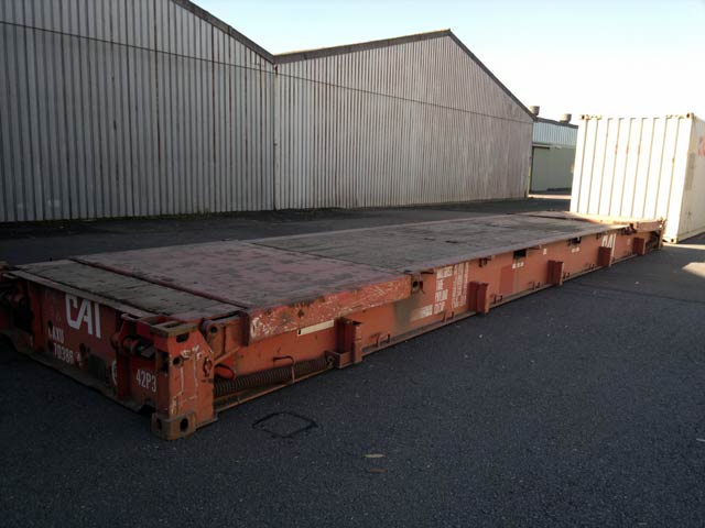 40’ Flat rack container