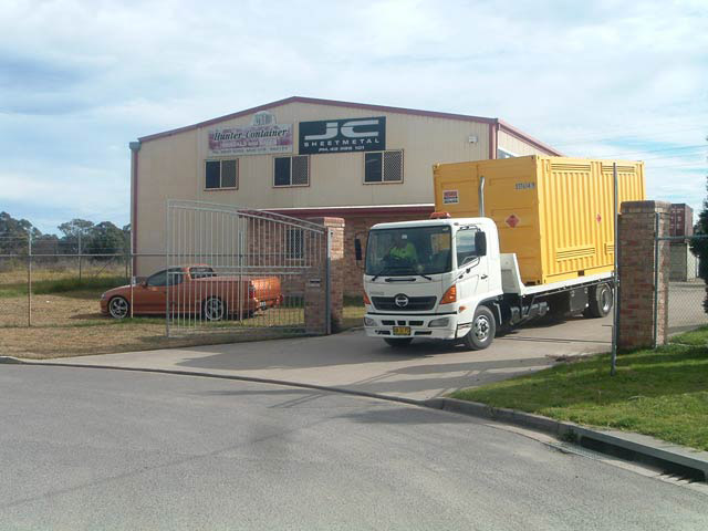 Container Delivery Site Preparation Sydney