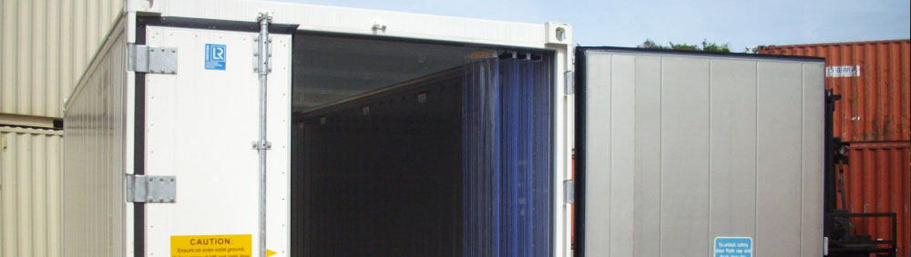 refrigerated cool mobile shipping containers