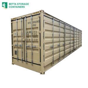 40 foot side opening container hire & sales Sydney