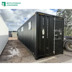 40ft high cube container home, exterior, for sale Sydney