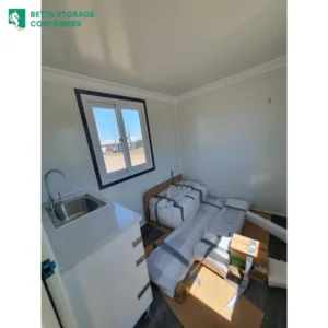 6m 2-room accommodation unit, kitchenette & living, for sale Sydney